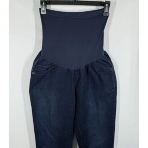 Indigo Blue Denim Maternity jean size medium